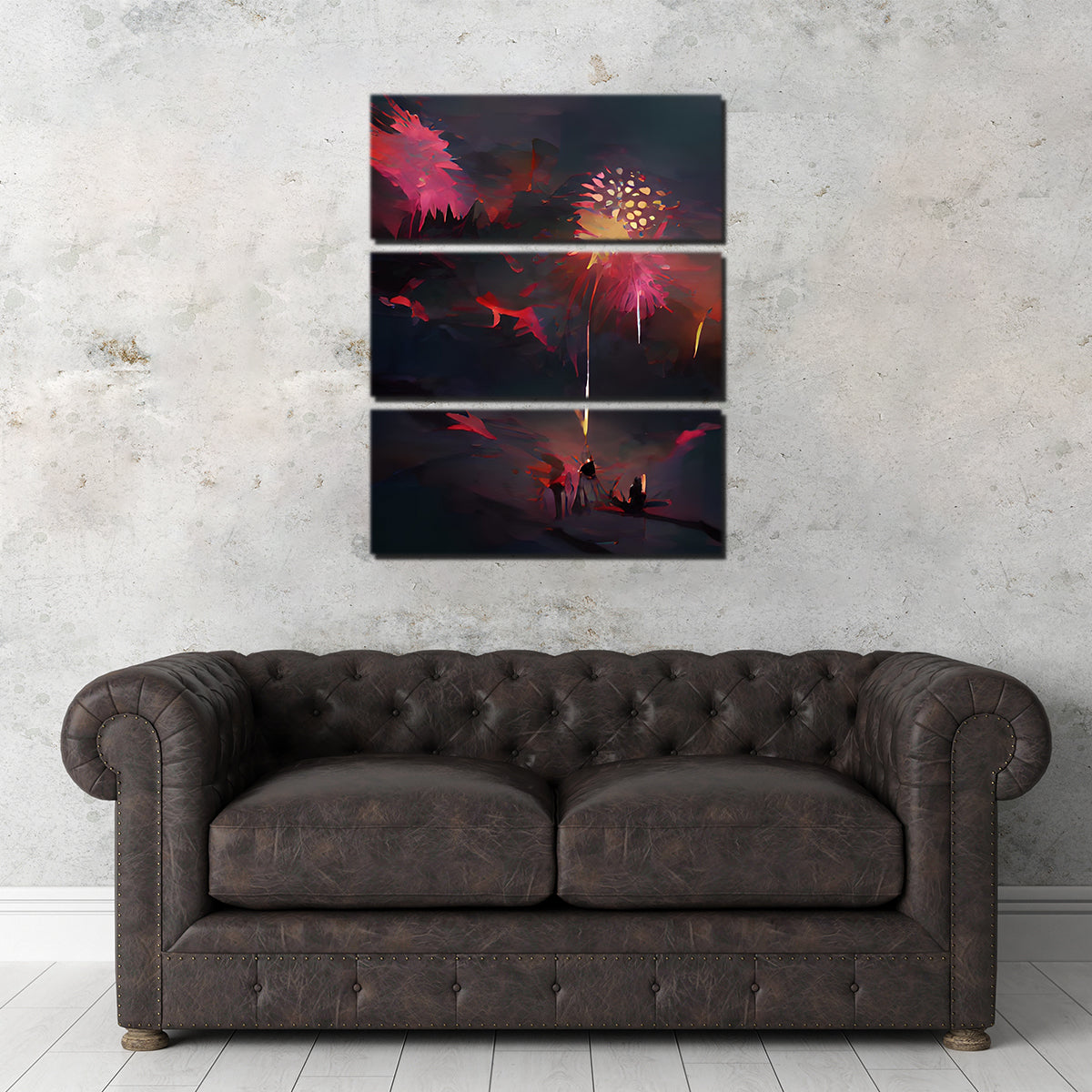 Stunning Fireworks Wall Art by Gabriel Ritcey
