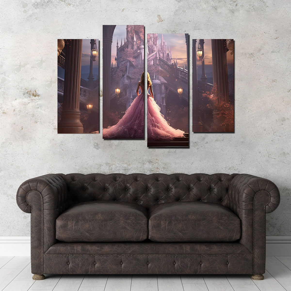 Enchanting Fantasy Princess Wall Art