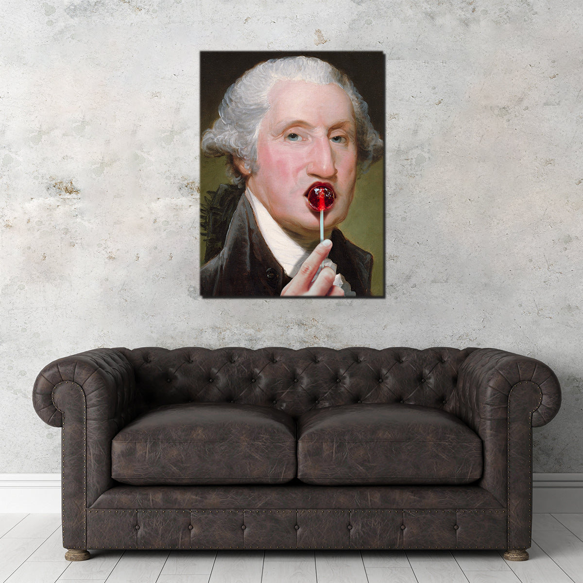 Stunning Just George with No Filter Wall Art by Glory Days Studio