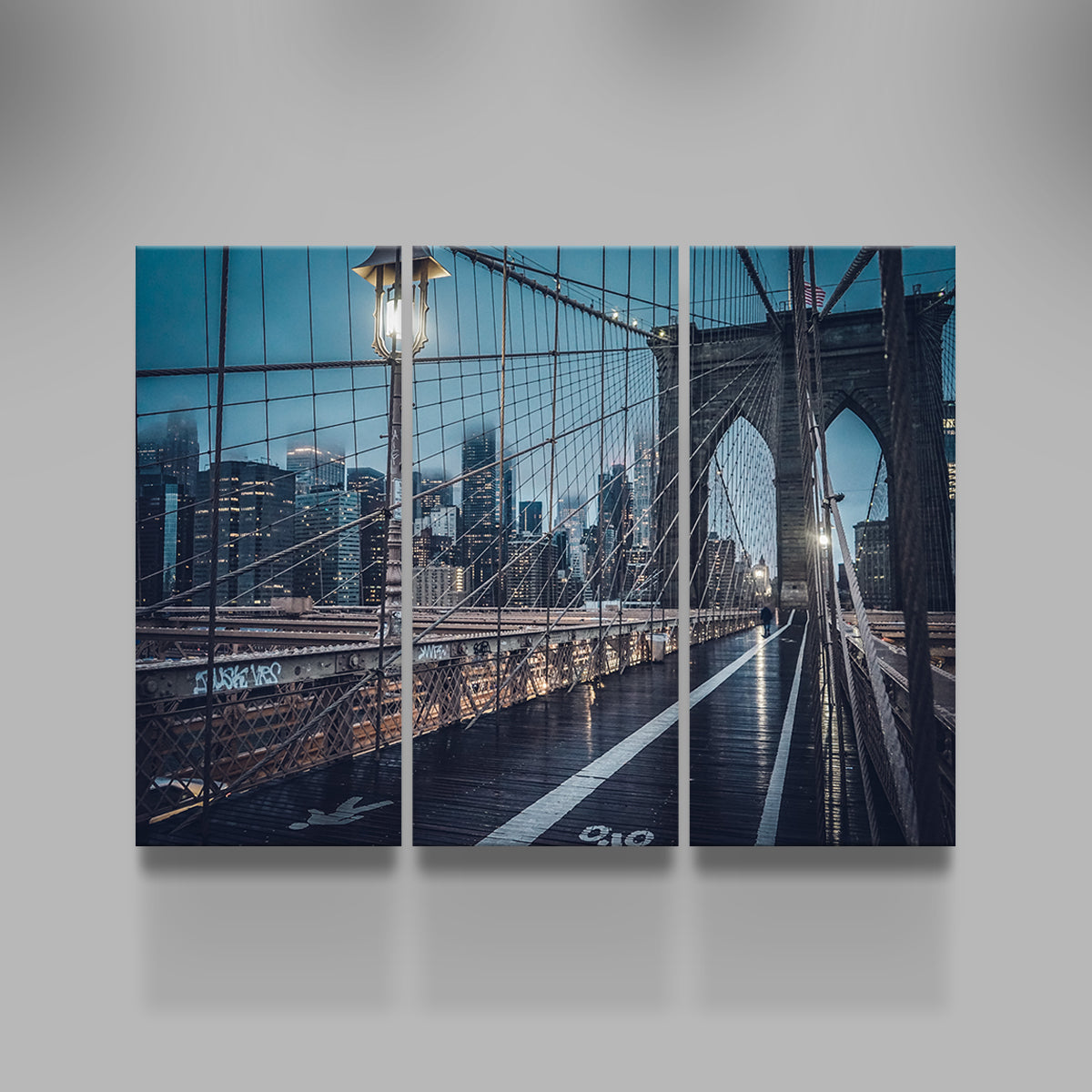 Stunning Bridge and Clouds Wall Art for Your Home Decor