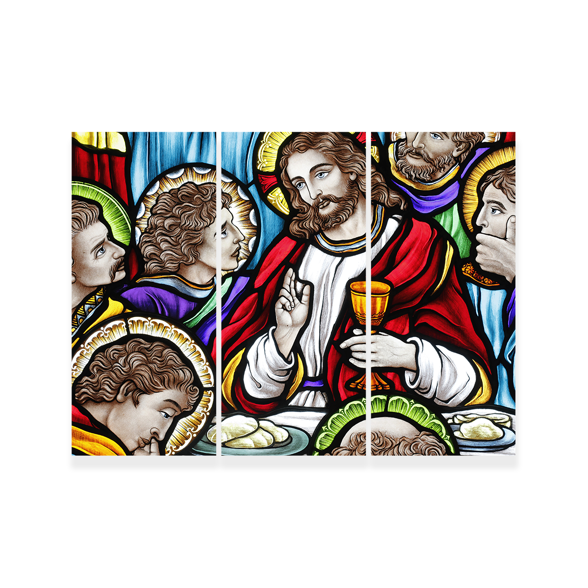 Exquisite Last Supper Canvas Print