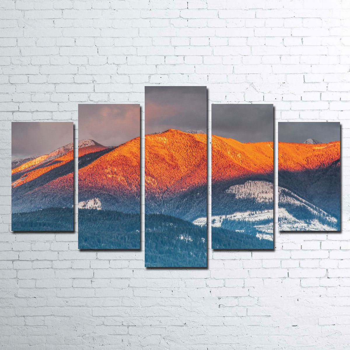Stunning Kootenay Peaks Wall Art by Mike Cotton