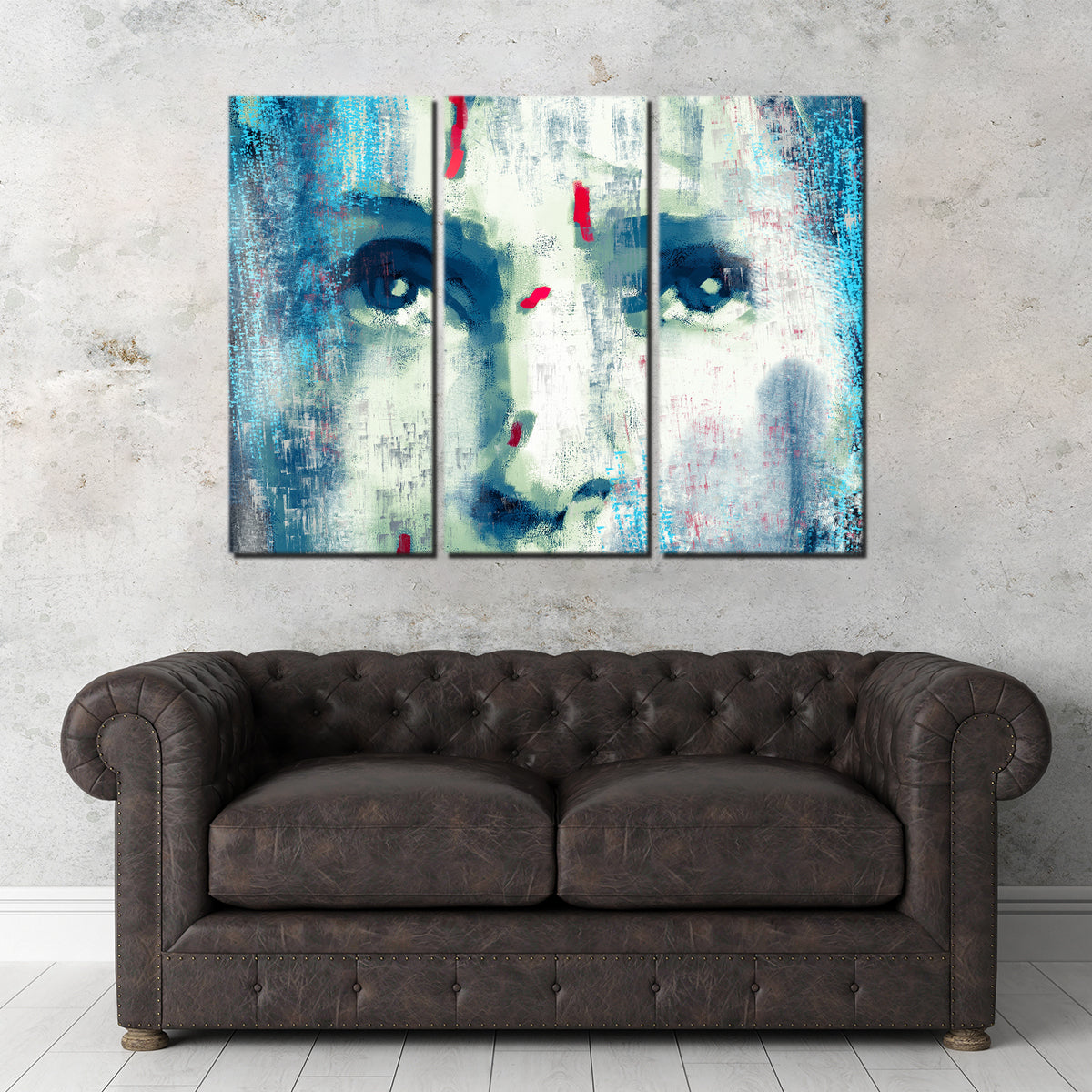Stunning Brides Eyes Wall Art by Andy Brackpool