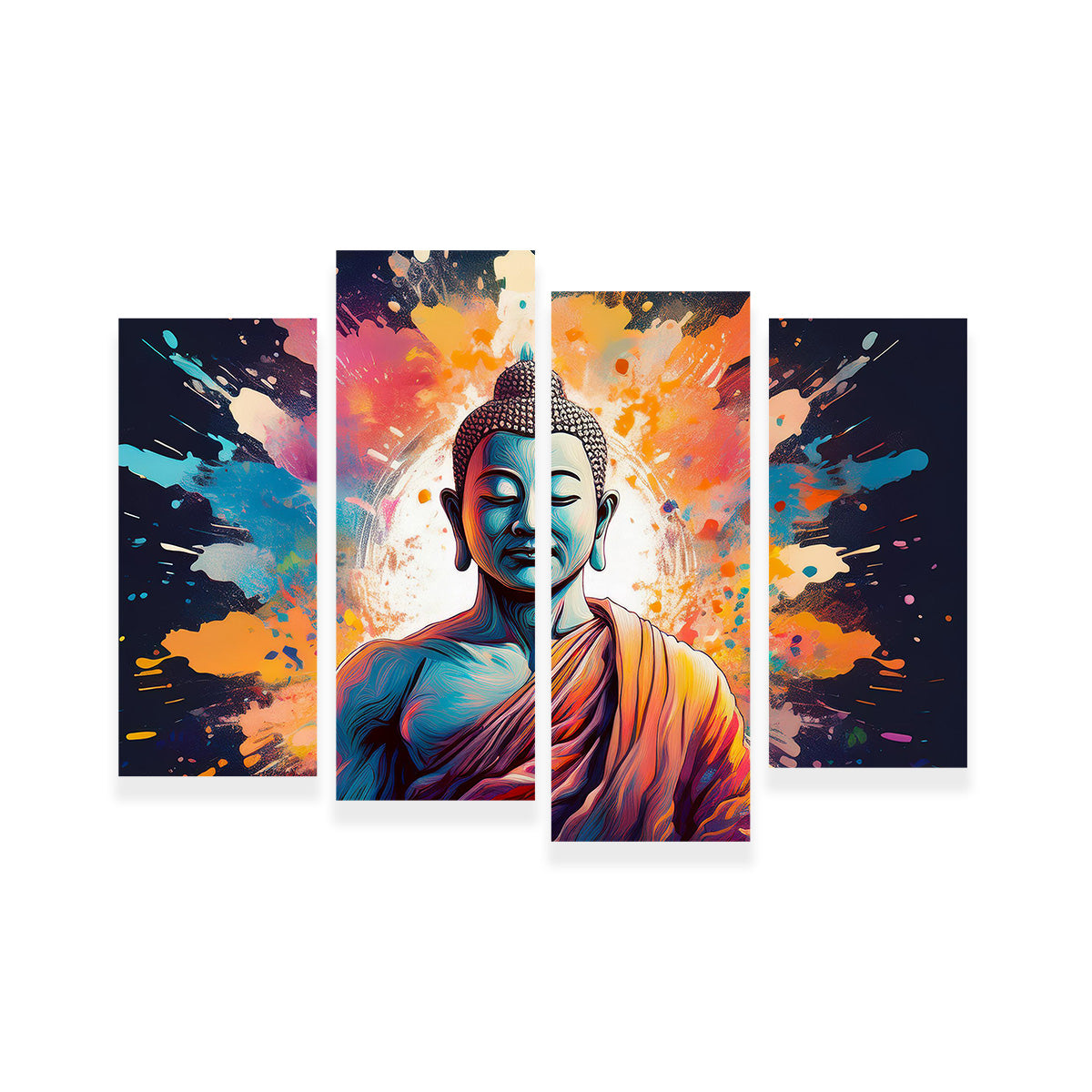 Exquisite Buddha Art Print on Museum-Quality Canvas