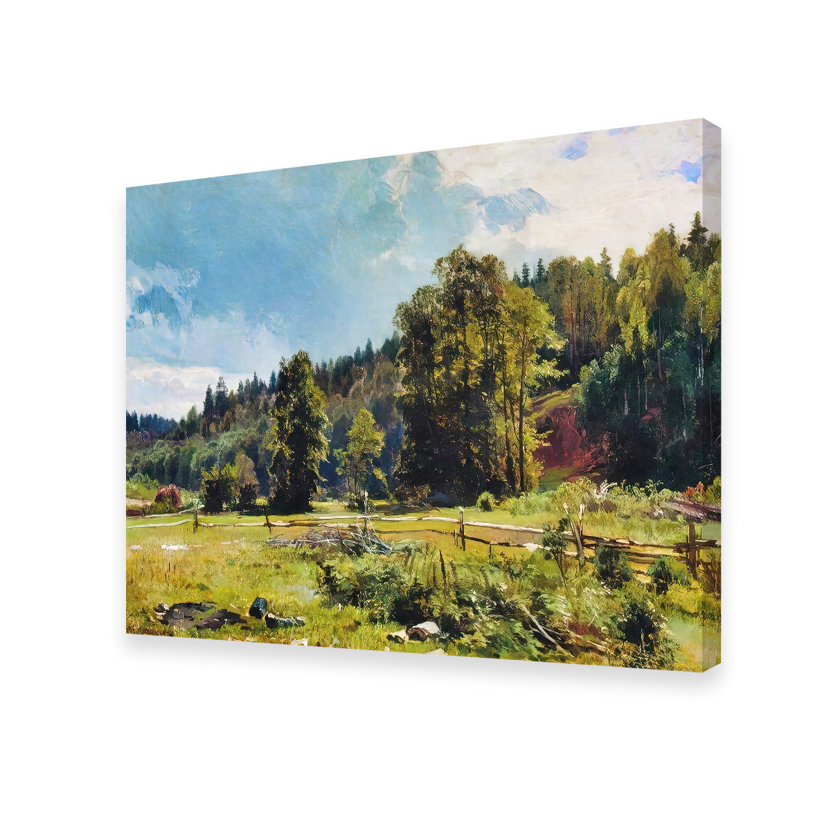 Stunning Meadow at the Forest Edge Wall Art by Denise Dundon