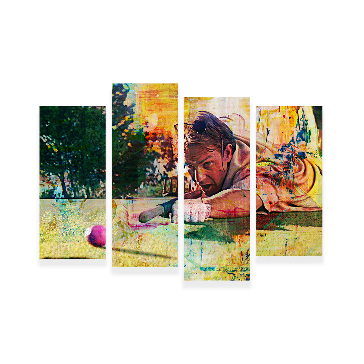 Exquisite Tin Cup Wall Art for Home Decor