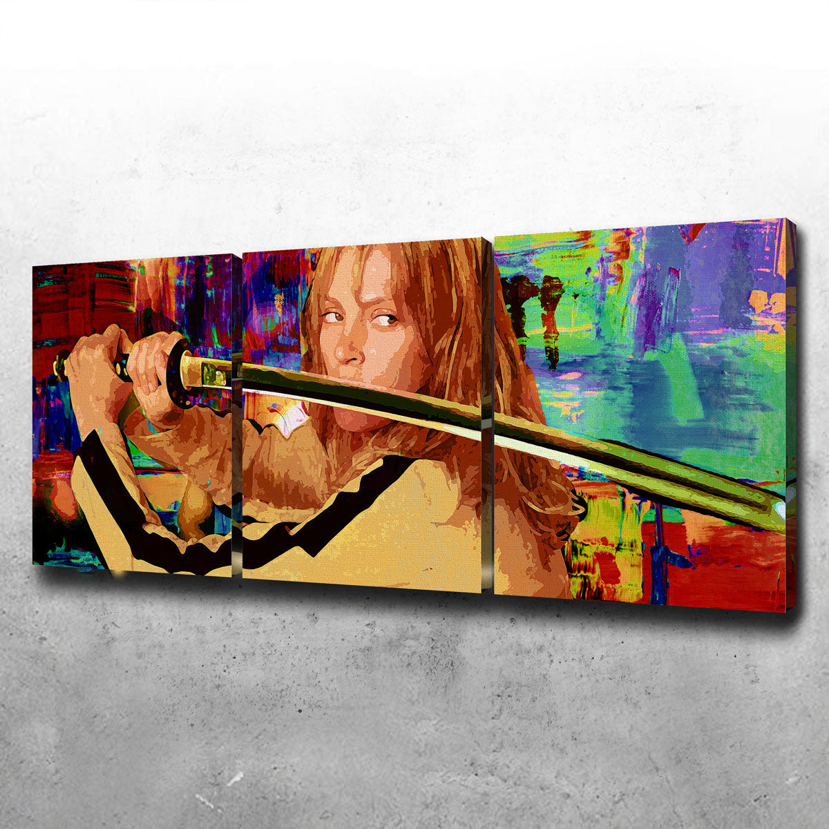 Kill Bill Inspired Wall Art - Stunning Museum-Quality Canvas