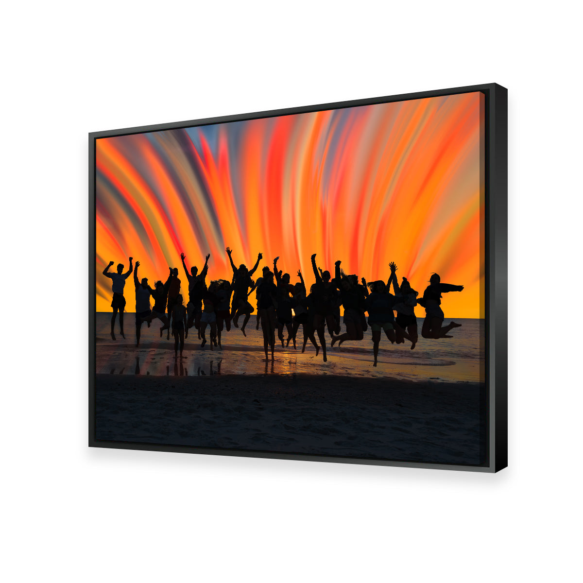 Eye-Catching 'When I Say Jump' Wall Art by Eileen Rollin
