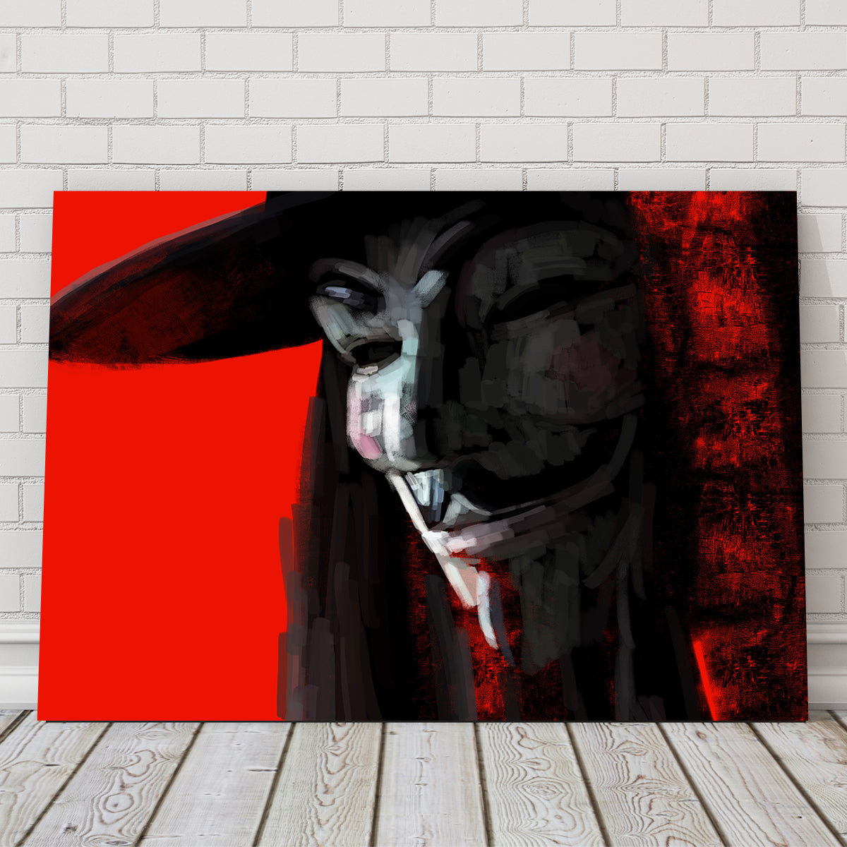Stunning V In Abstract Wall Art by Andy Brackpool