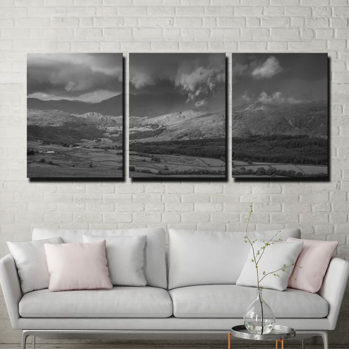 Stormy Fields Exquisite Wall Art by Mike Cotton