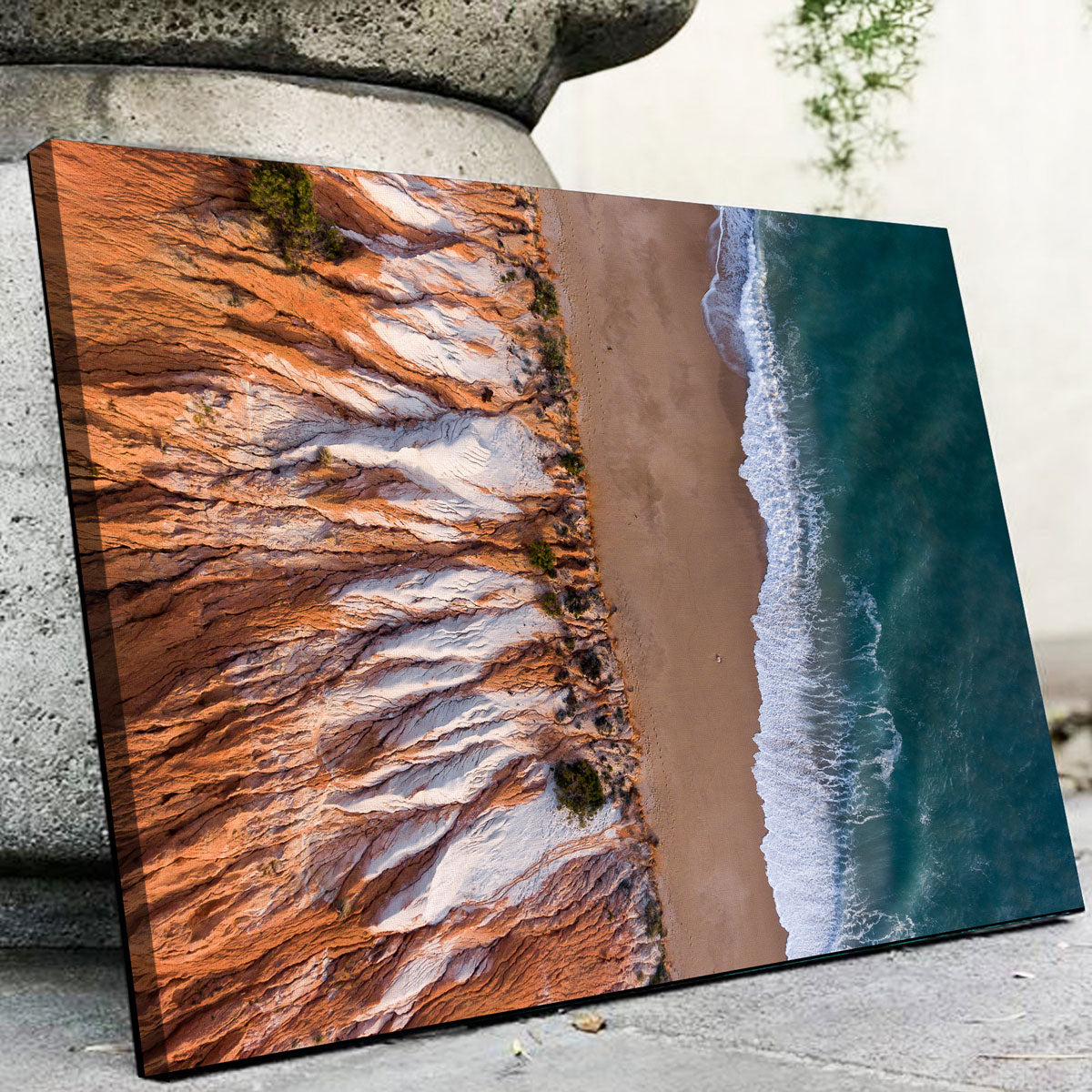 Stunning Where Ocean Meets Land Wall Art by Karolis Janulis