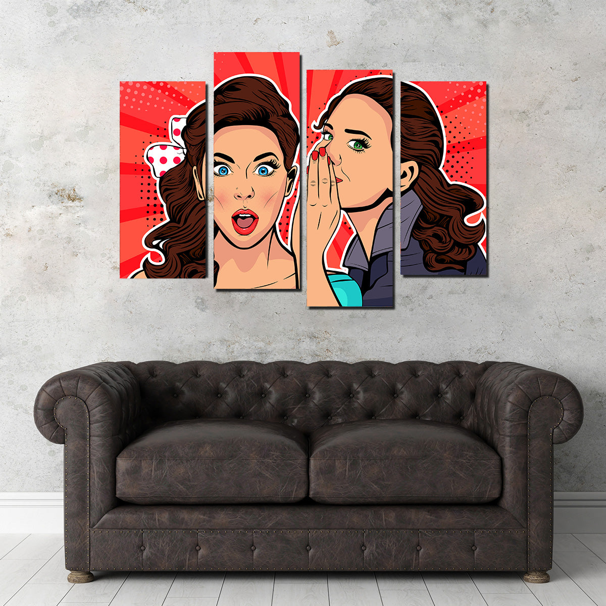 Stunning Whispering Gossip Wall Art for Your Home Decor