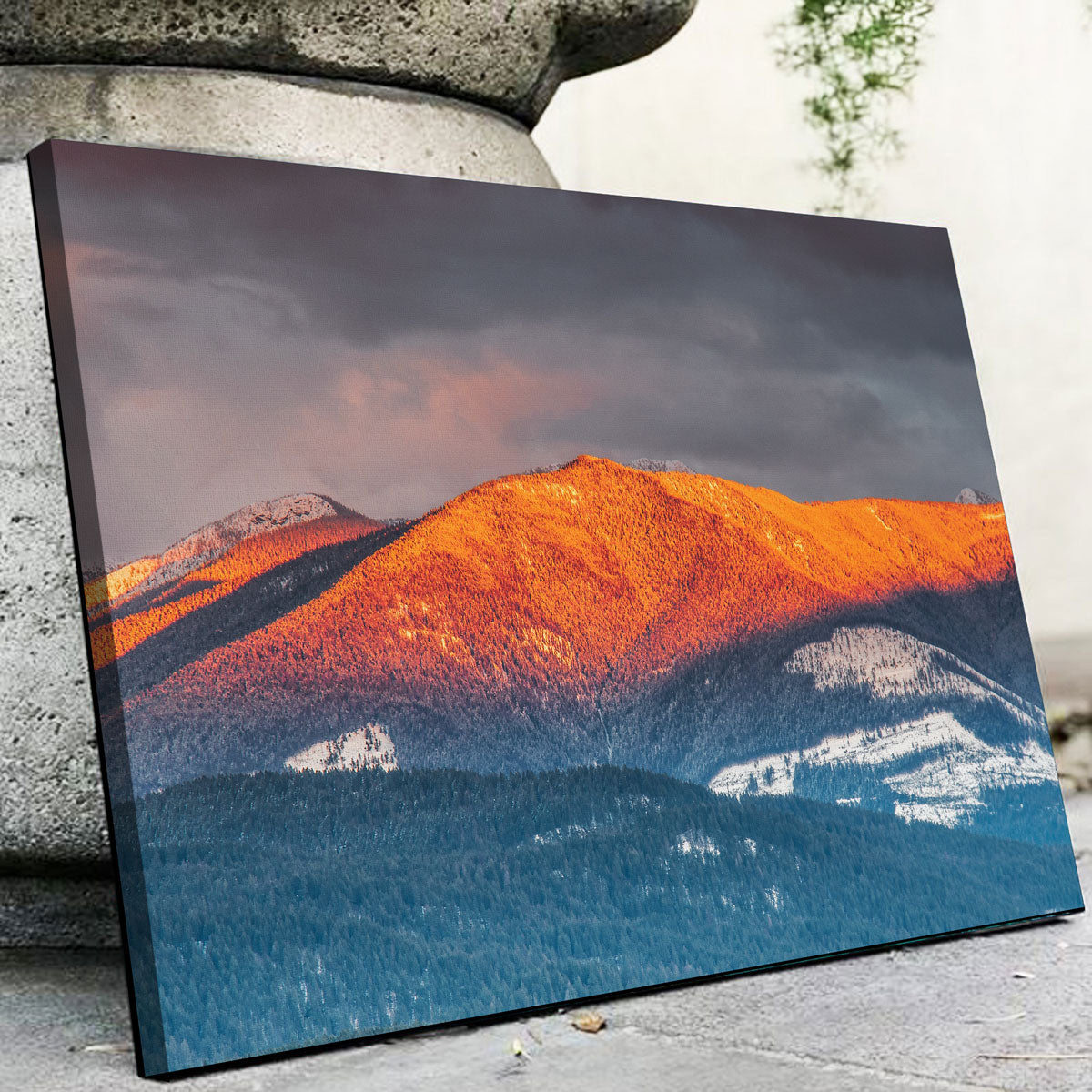 Stunning Kootenay Peaks Wall Art by Mike Cotton