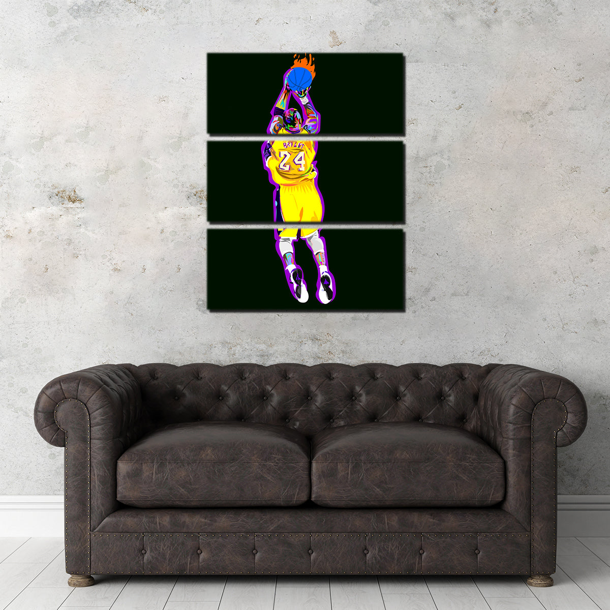 Kobe 1 Inspiring Wall Art - Museum Quality Canvas Print