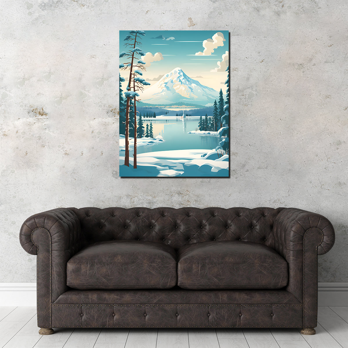 Finland - Lapland Stunning Wall Art by Valth Graphics