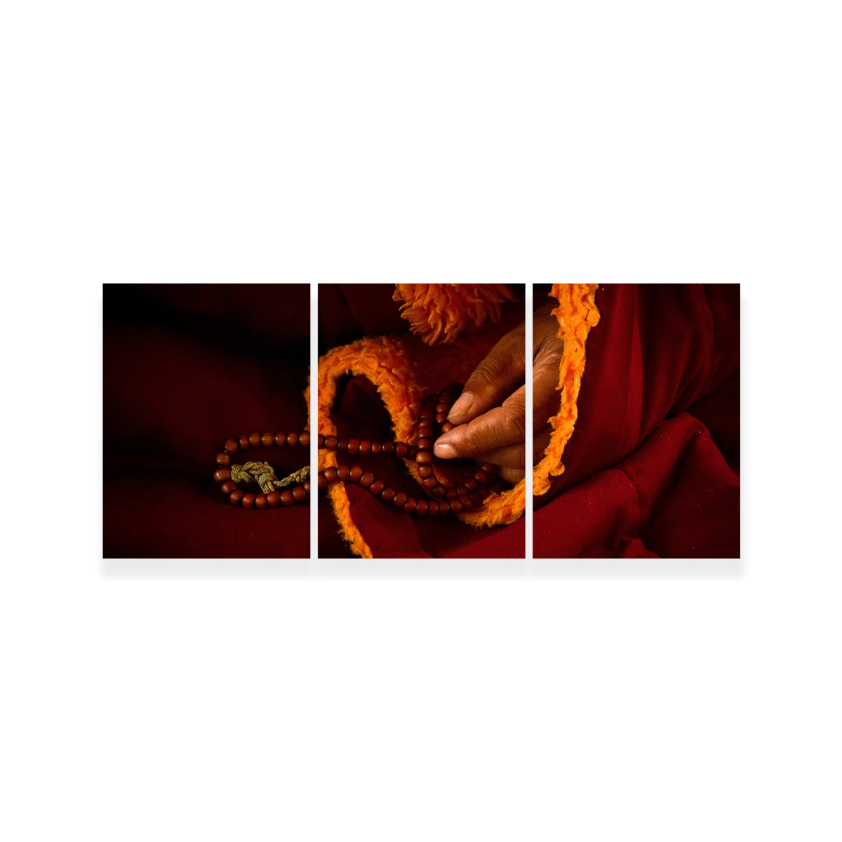 Authentic Tibetan Lama Prayer Beads for Spiritual Practice