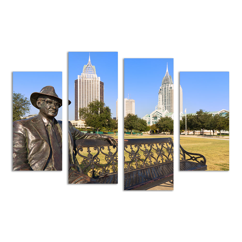 Exquisite Cooper Riverside Park Wall Art - Museum-Quality Canvas on Sustainable Pine Frames