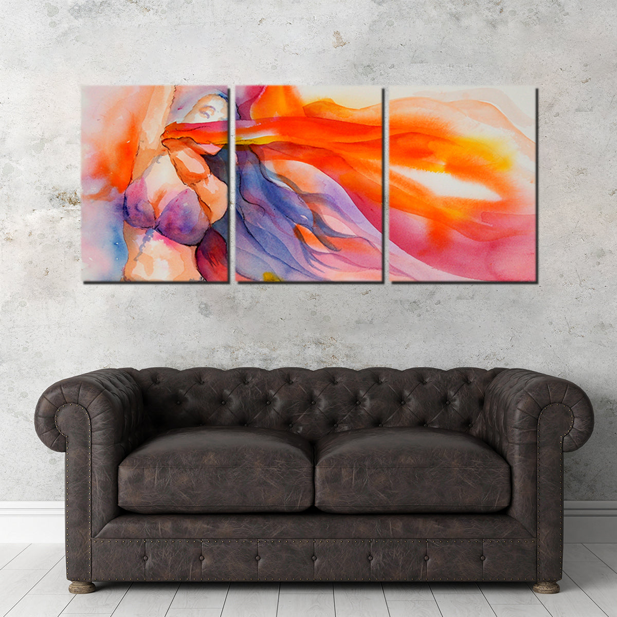 Exquisite Veil Swirl Wall Art by Gerry Segismundo