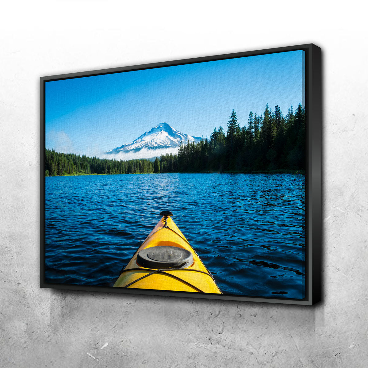 Stunning Trillium Lake - Mt. Hood Wall Art for Your Home Decor