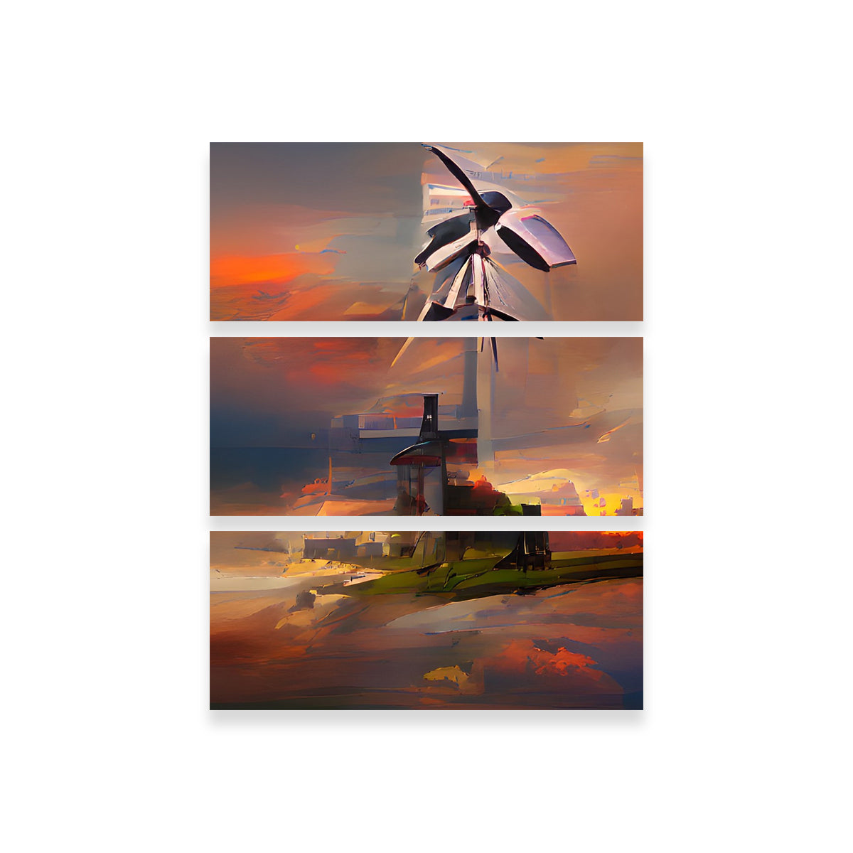 Stunning Windmill Wall Art by Gabriel Ritcey