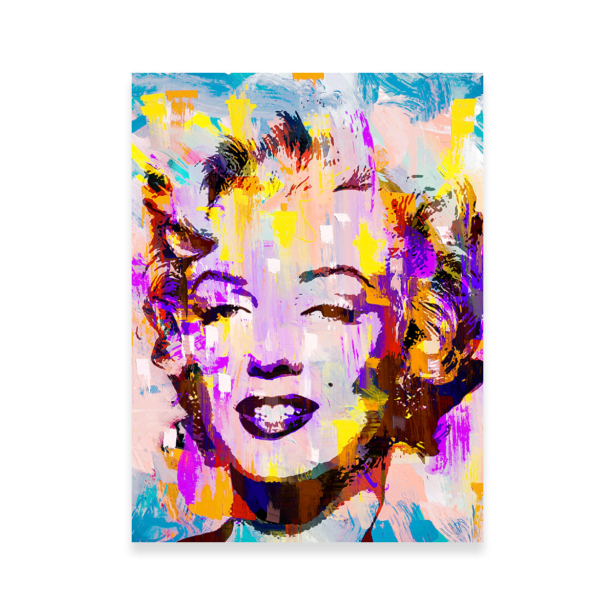 Exquisite Marilyn Rain Wall Art by Stephen Chambers
