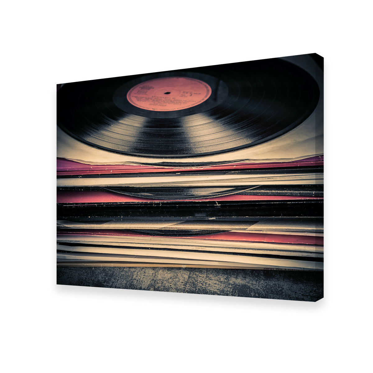 High - Quality Vinyl Records with Museum - Grade Canvas