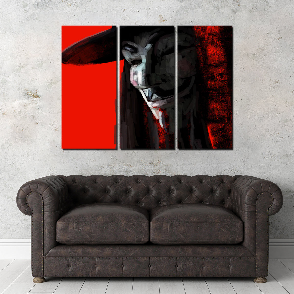 Stunning V In Abstract Wall Art by Andy Brackpool