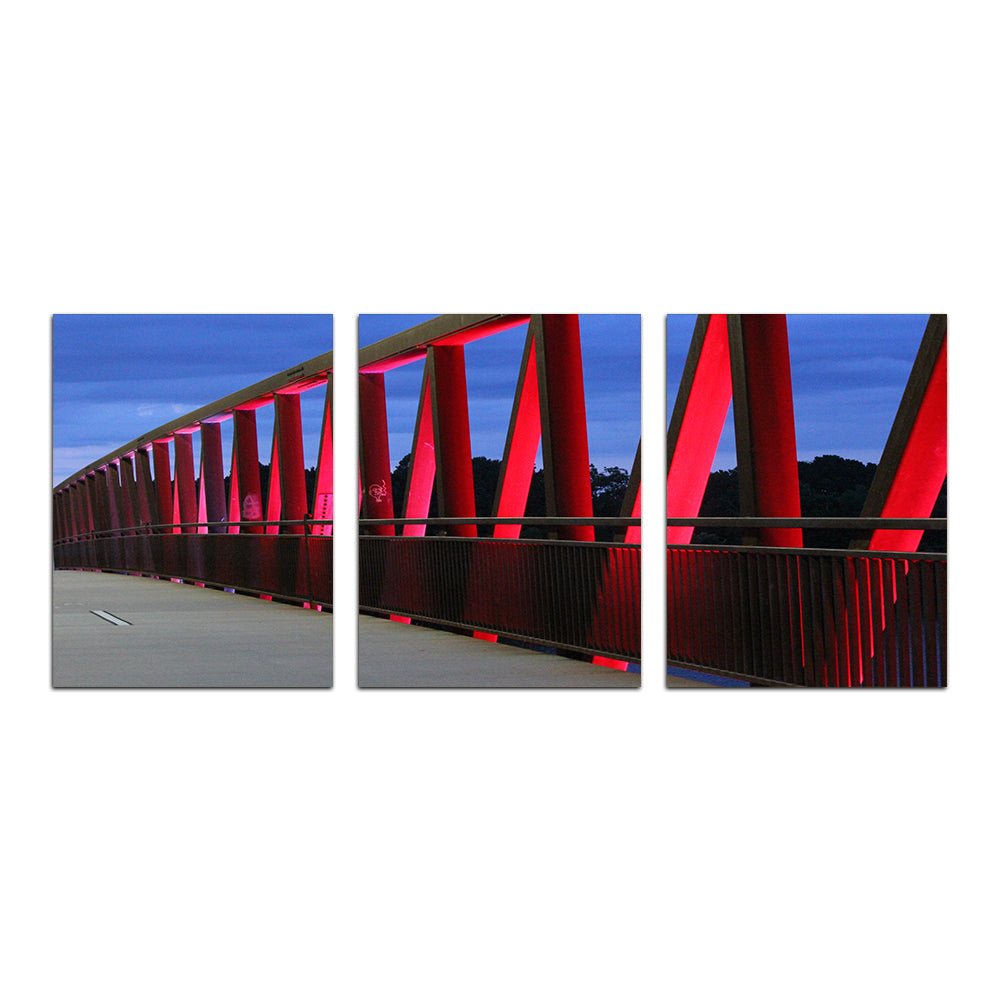 Stunning Two Rivers Park Bridge Wall Art for Your Home Decor