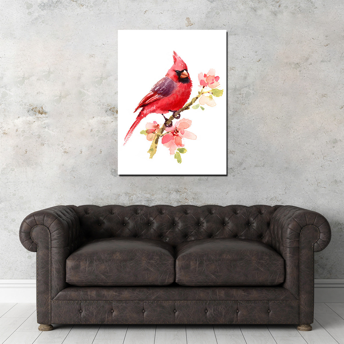 Stunning Watercolor Cardinal Wall Art for Your Home Decor