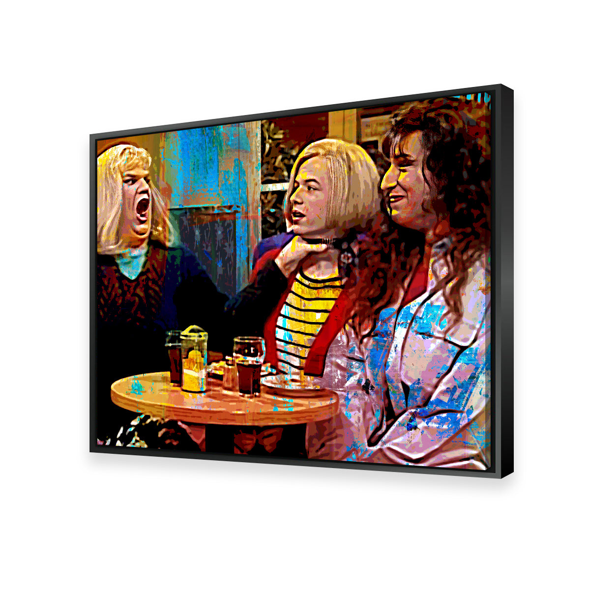 Stunning 'Lay Off Me I'm Starving' Wall Art for Your Home Decor
