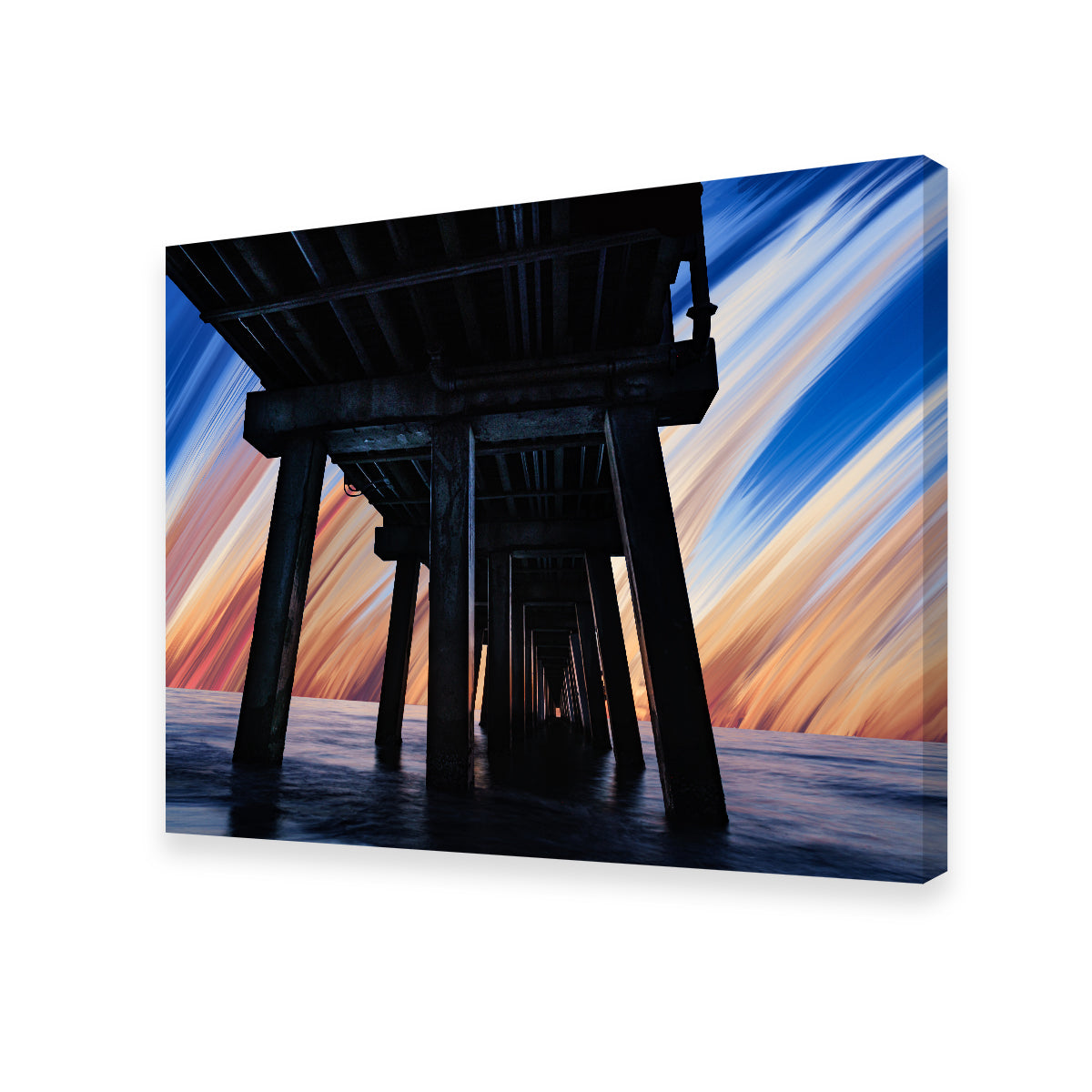 Stunning Under the Pier Wall Art by Eileen Rollin