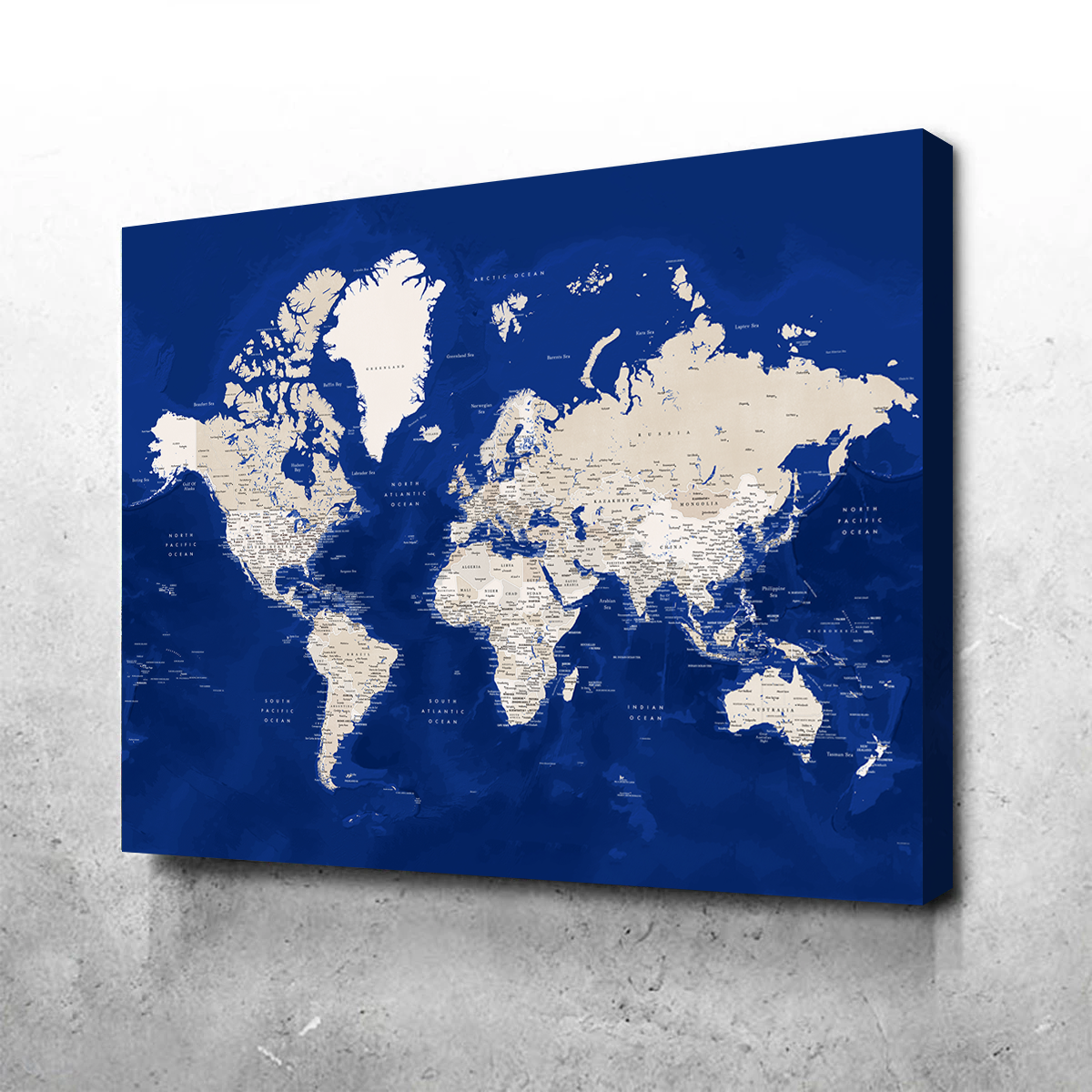 Exquisite World Map 51 Wall Art for Stunning Home Decor