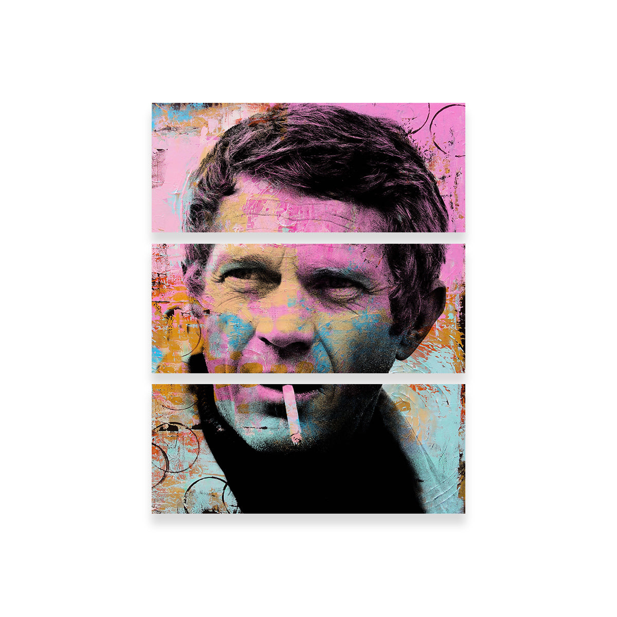 Authentic Steve McQueen Wall Art by Stephen Chambers