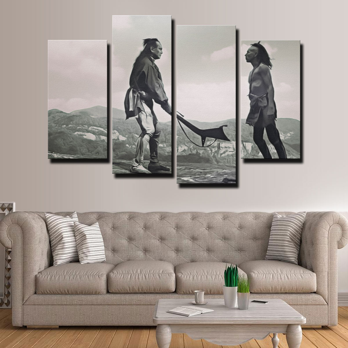 Exquisite Last of the Mohicans Wall Art for Home Decor