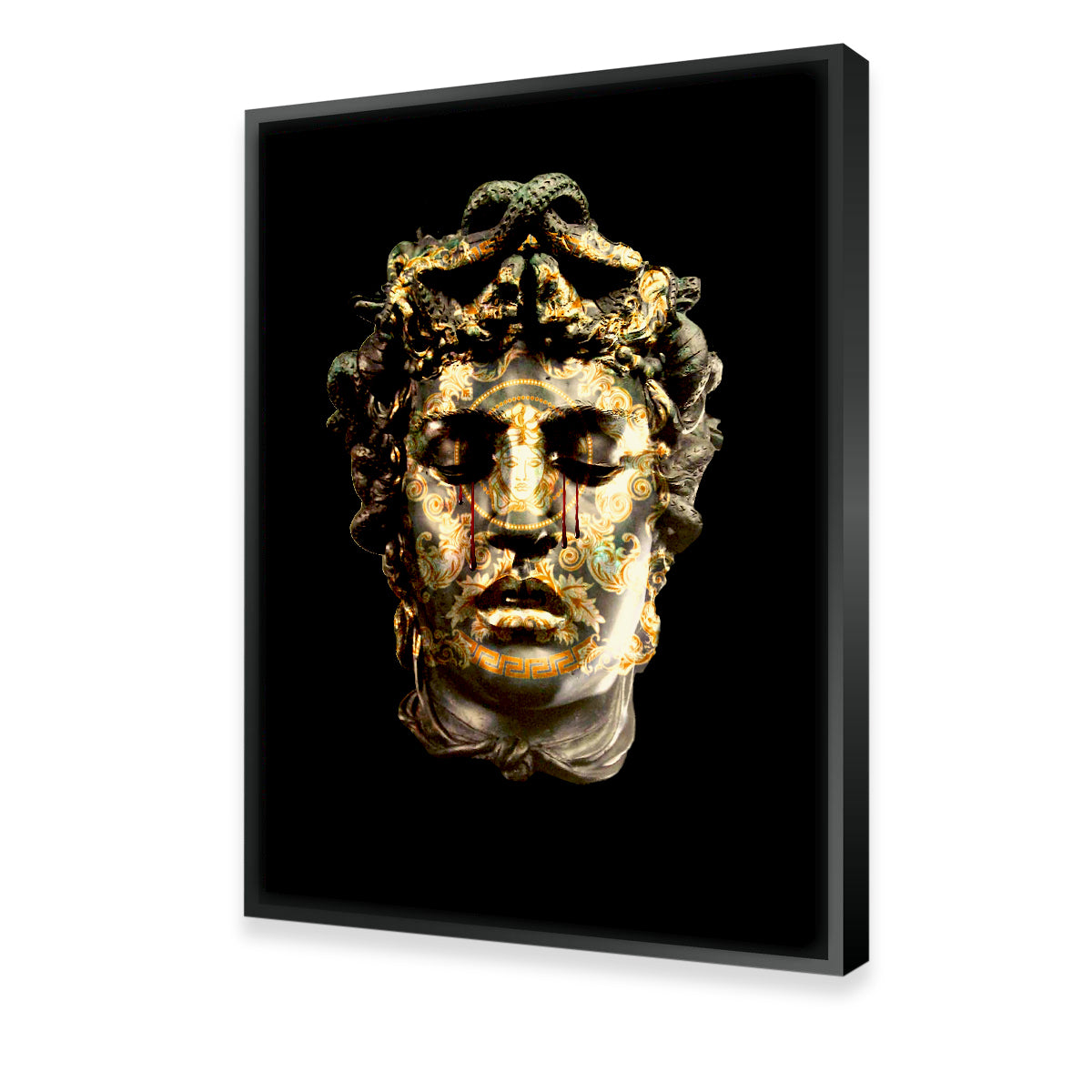 Stunning Versace Tears Wall Art by TJ