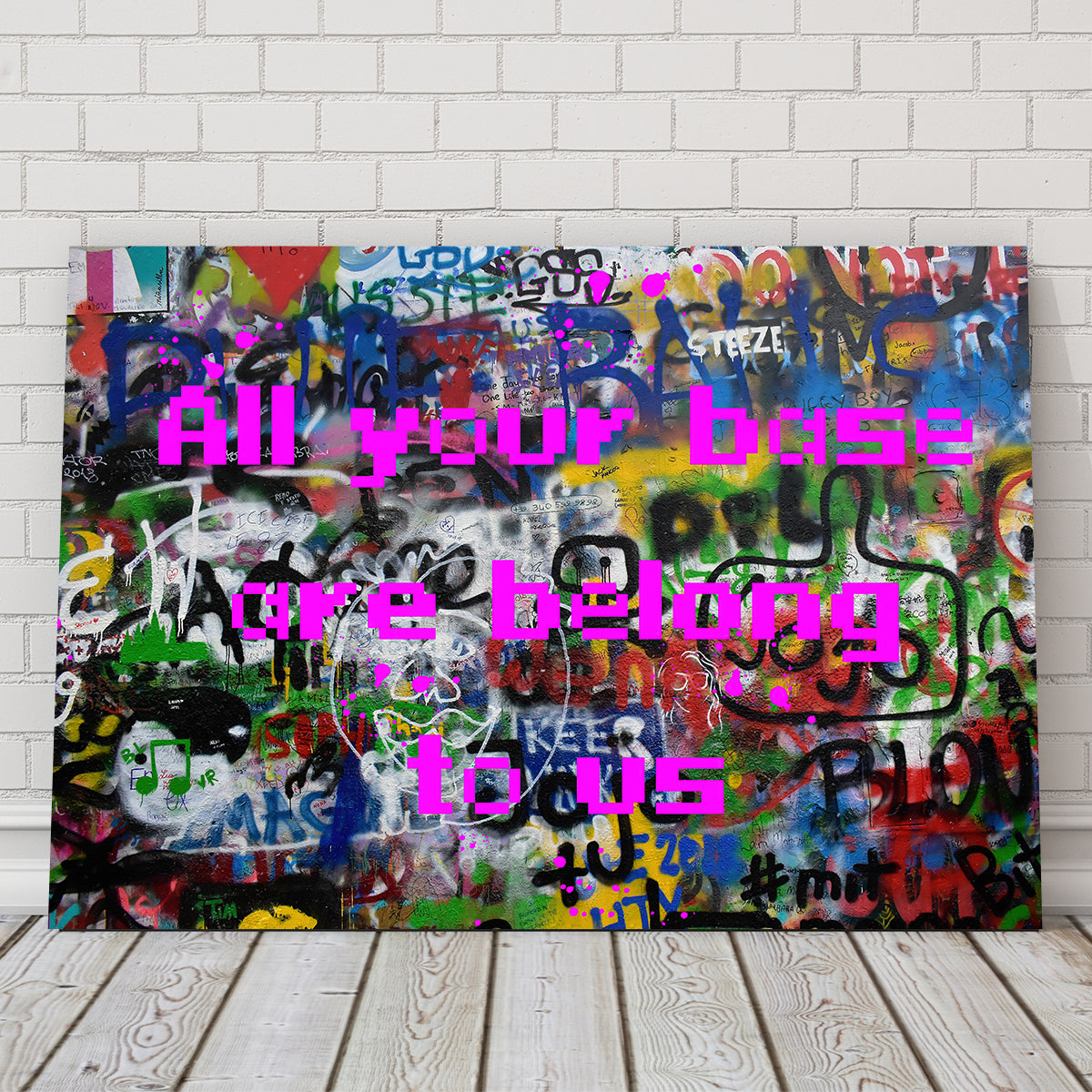 Trending Video Game Meme Wall Art by Stephen Chambers