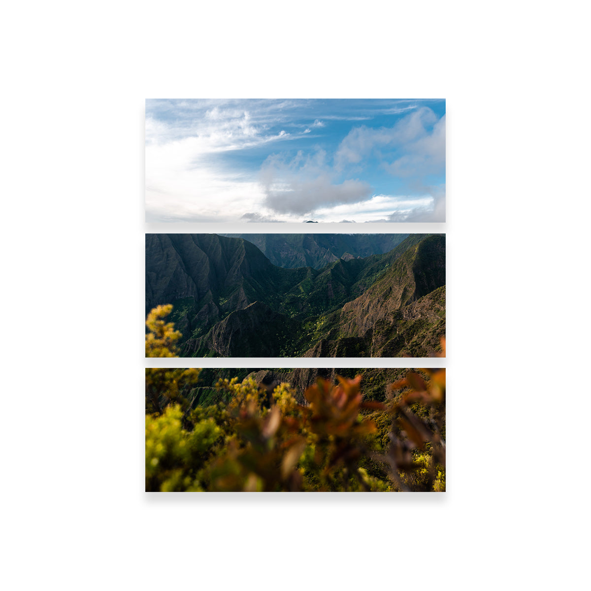 Stunning Colorful Valley Wall Art by Lucas Moore