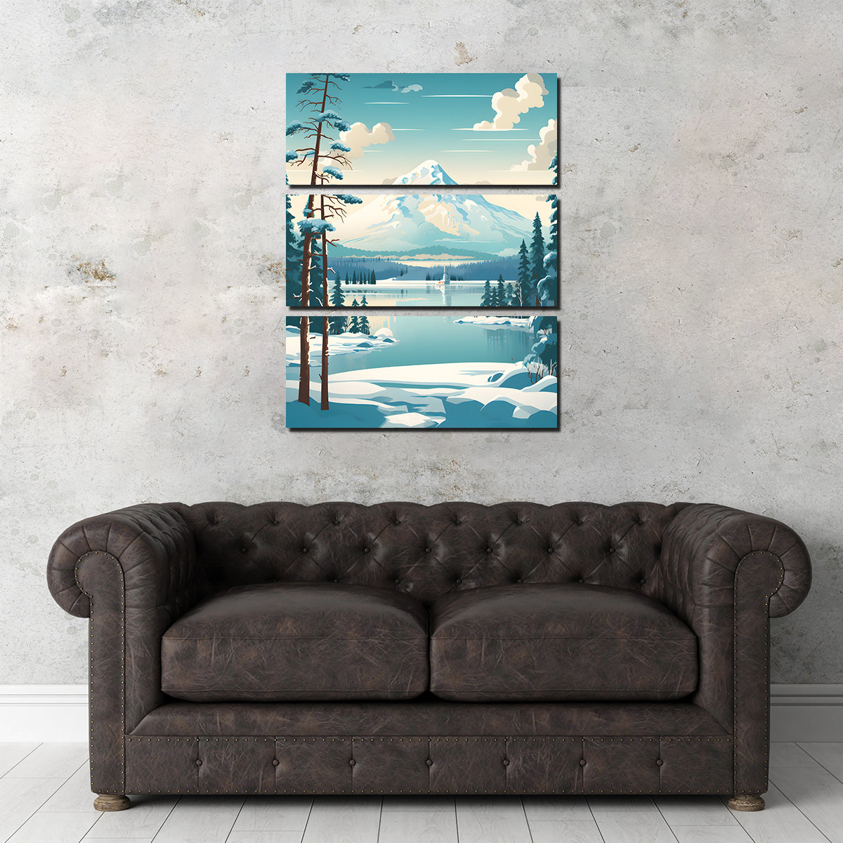 Finland - Lapland Stunning Wall Art by Valth Graphics