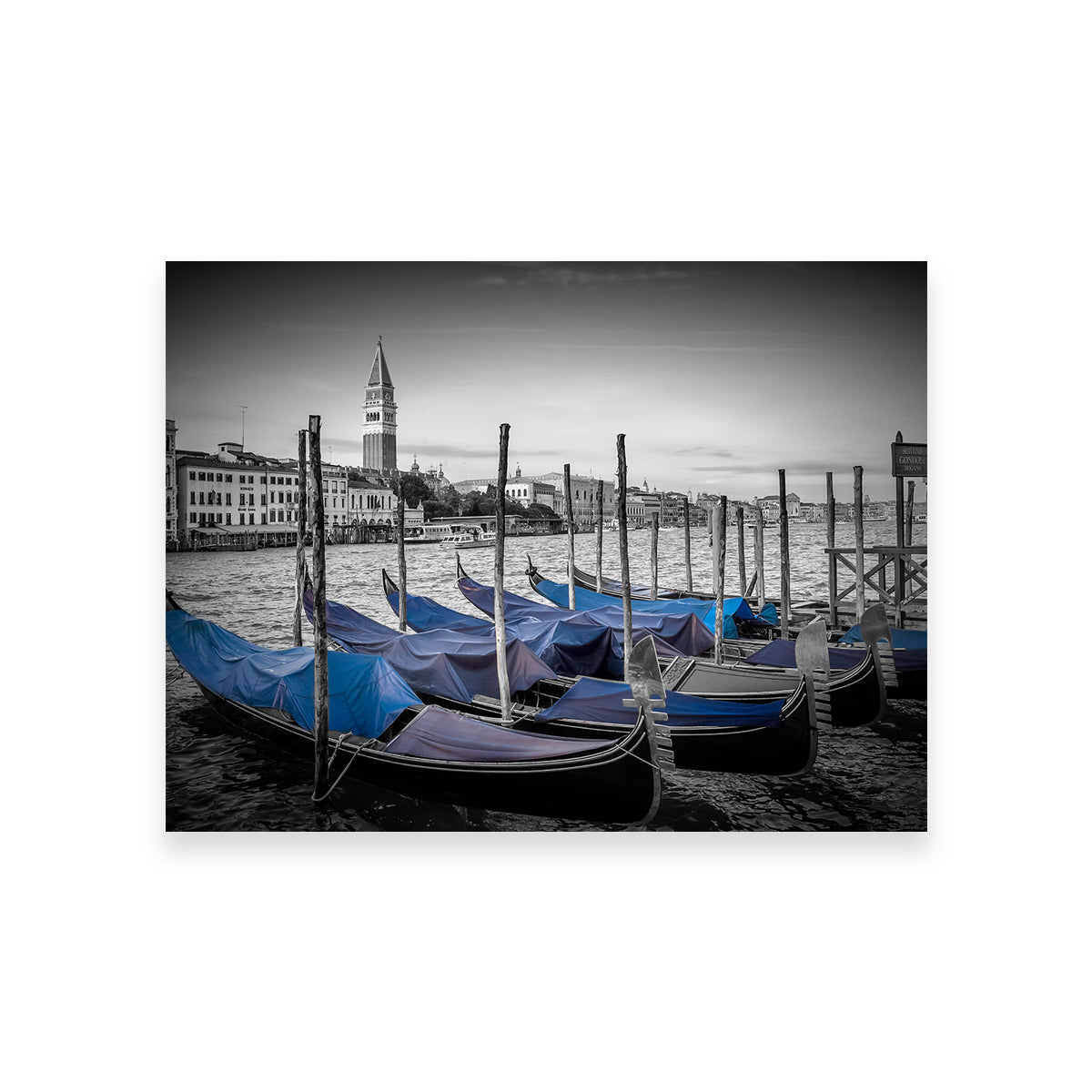 Venice Grand Canal and St Mark's Campanile Wall Art
