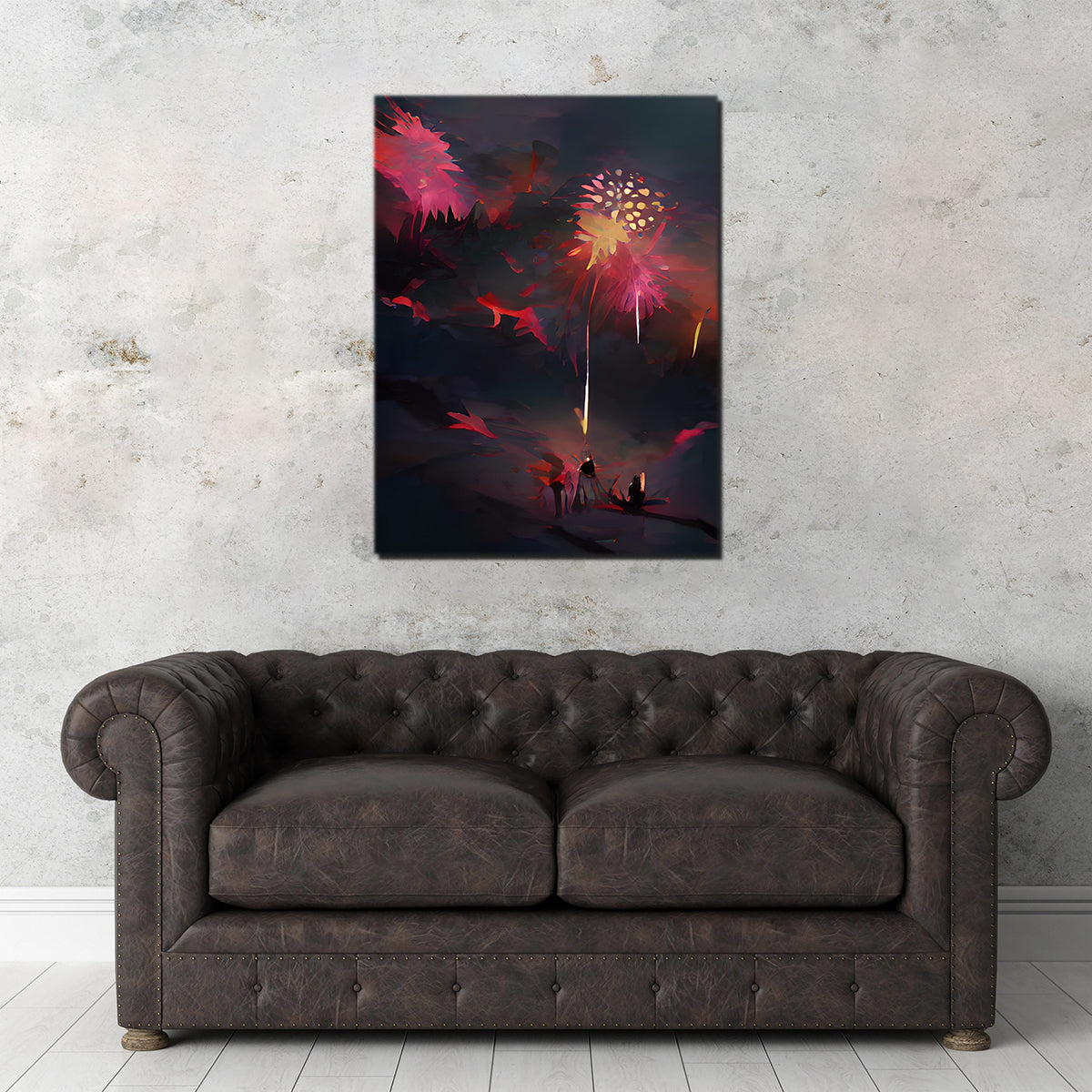 Stunning Fireworks Wall Art by Gabriel Ritcey