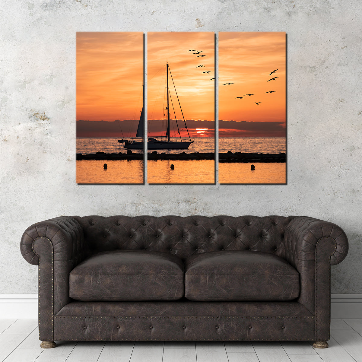 Breathtaking Sunrise On The Riviera Wall Art for Stunning Home Decor