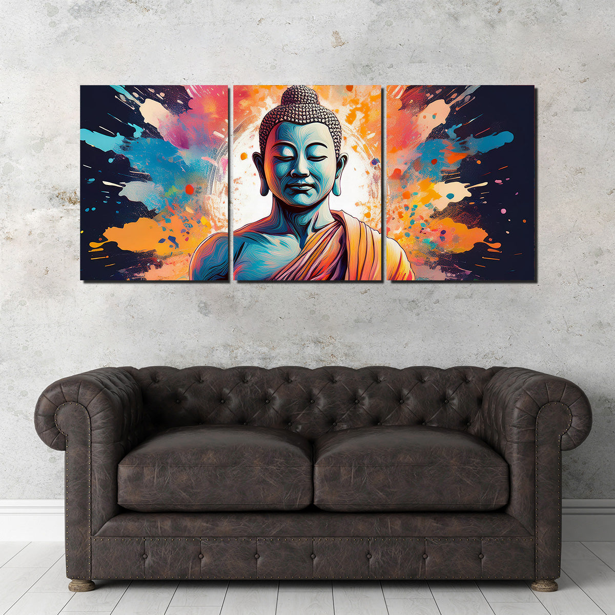 Exquisite Buddha Art Print on Museum-Quality Canvas