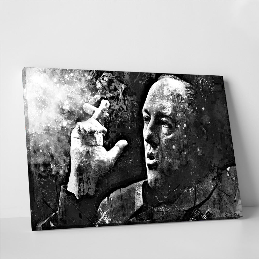 Tony Soprano Stunning Grayscale Wall Art for Home Decor