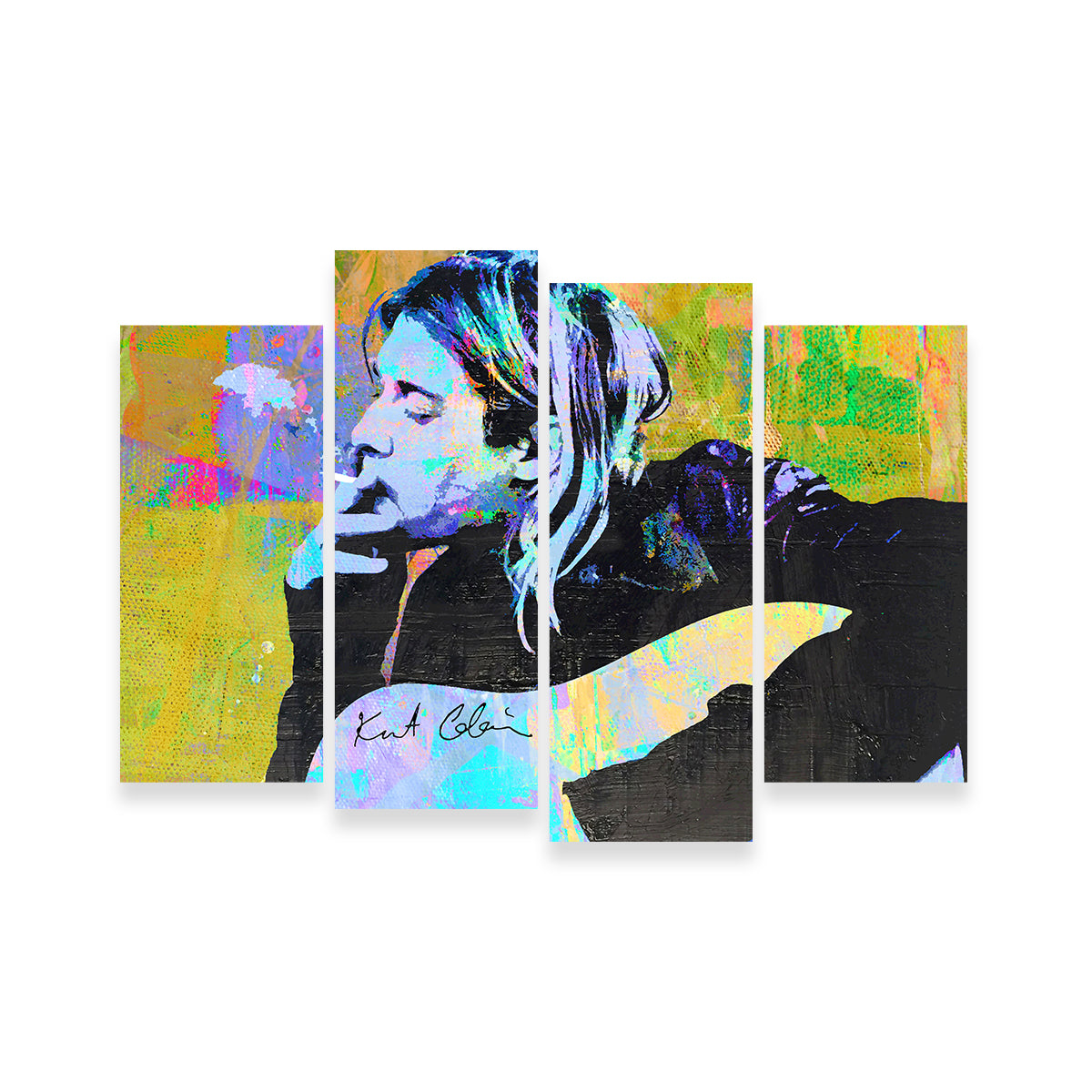 Stunning Kurt Cobain Wall Art by Stephen Chambers