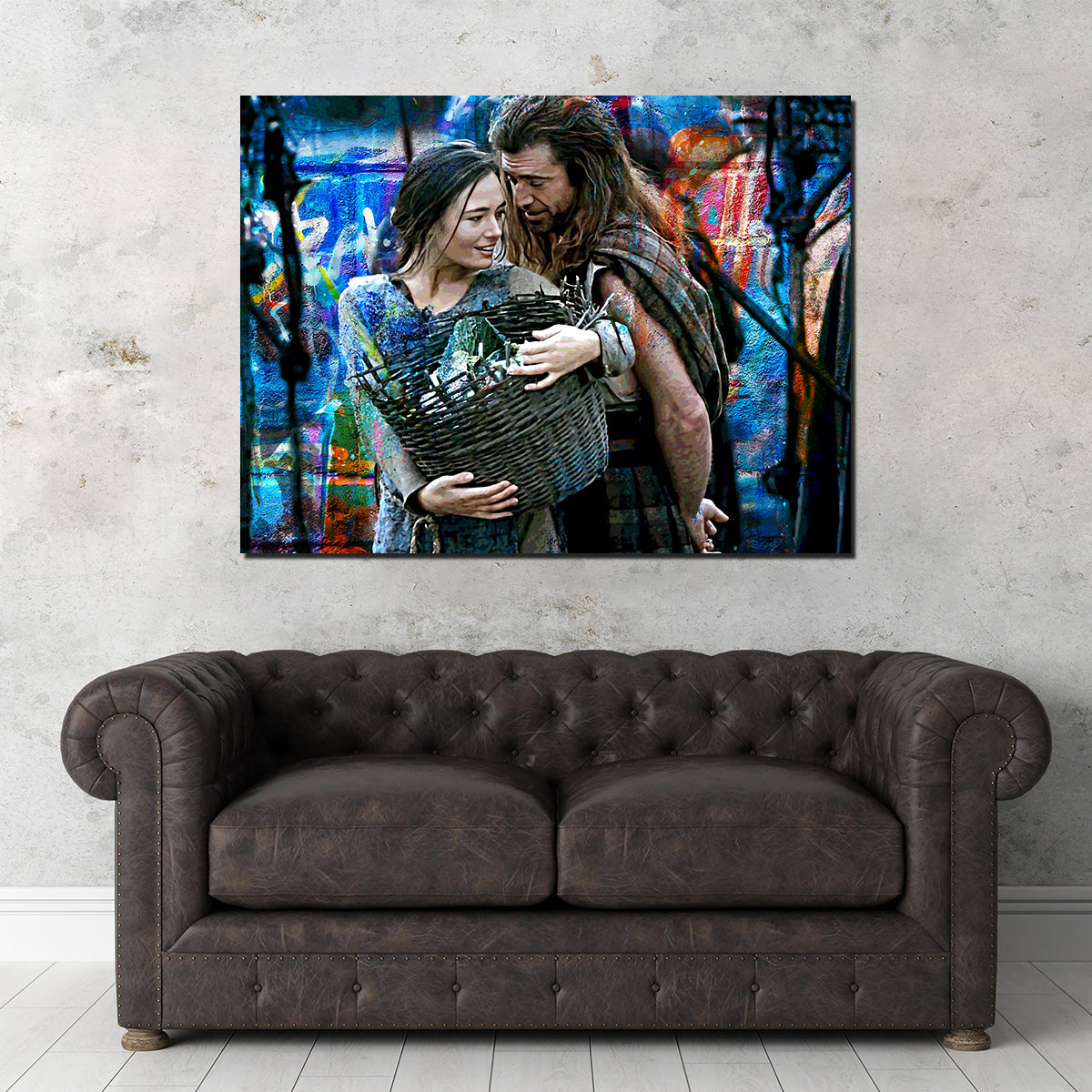 Exquisite Murron and Wallace Kiln - Dried Pine Wood Canvas Prints
