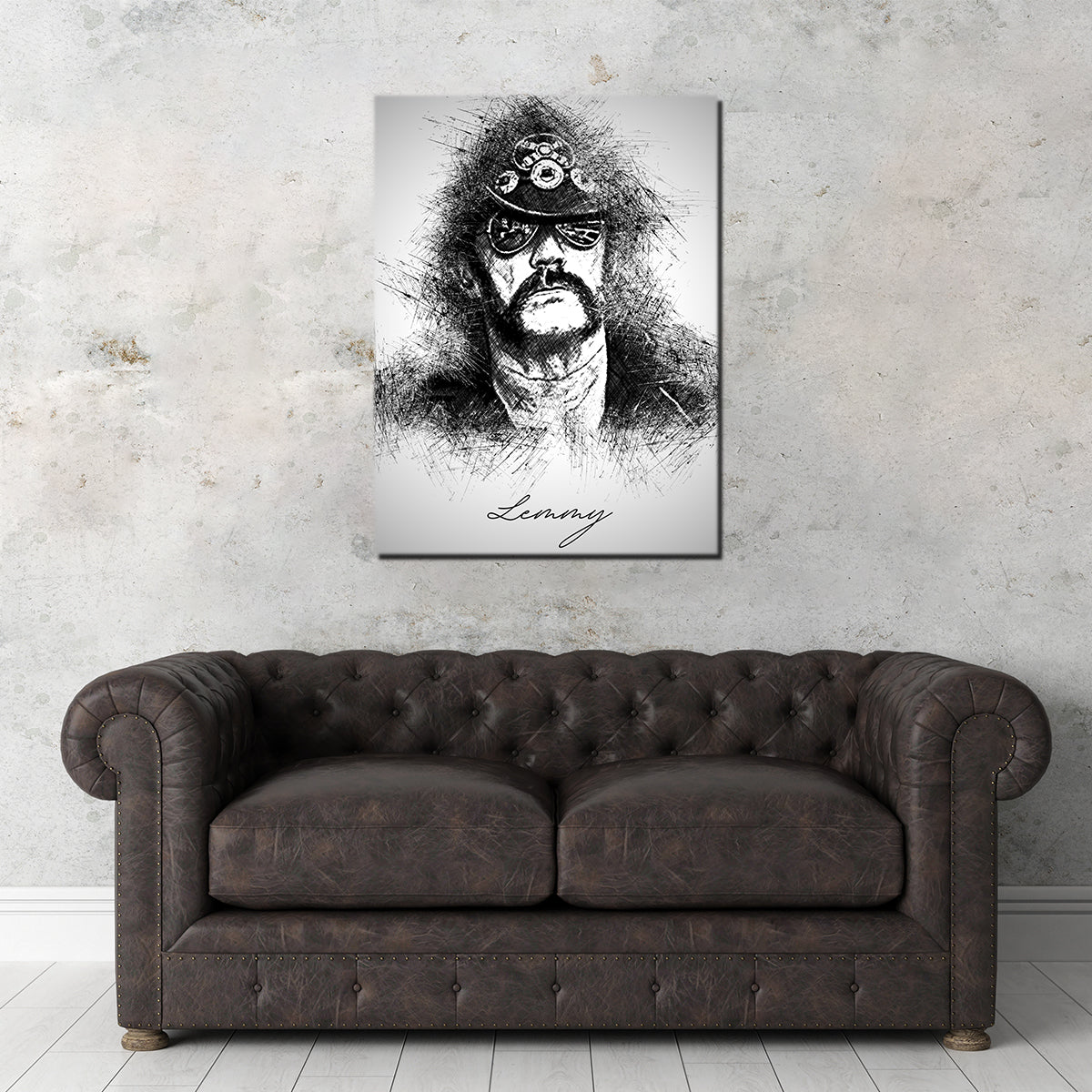 Stunning Lemmy Wall Art by Albi Art