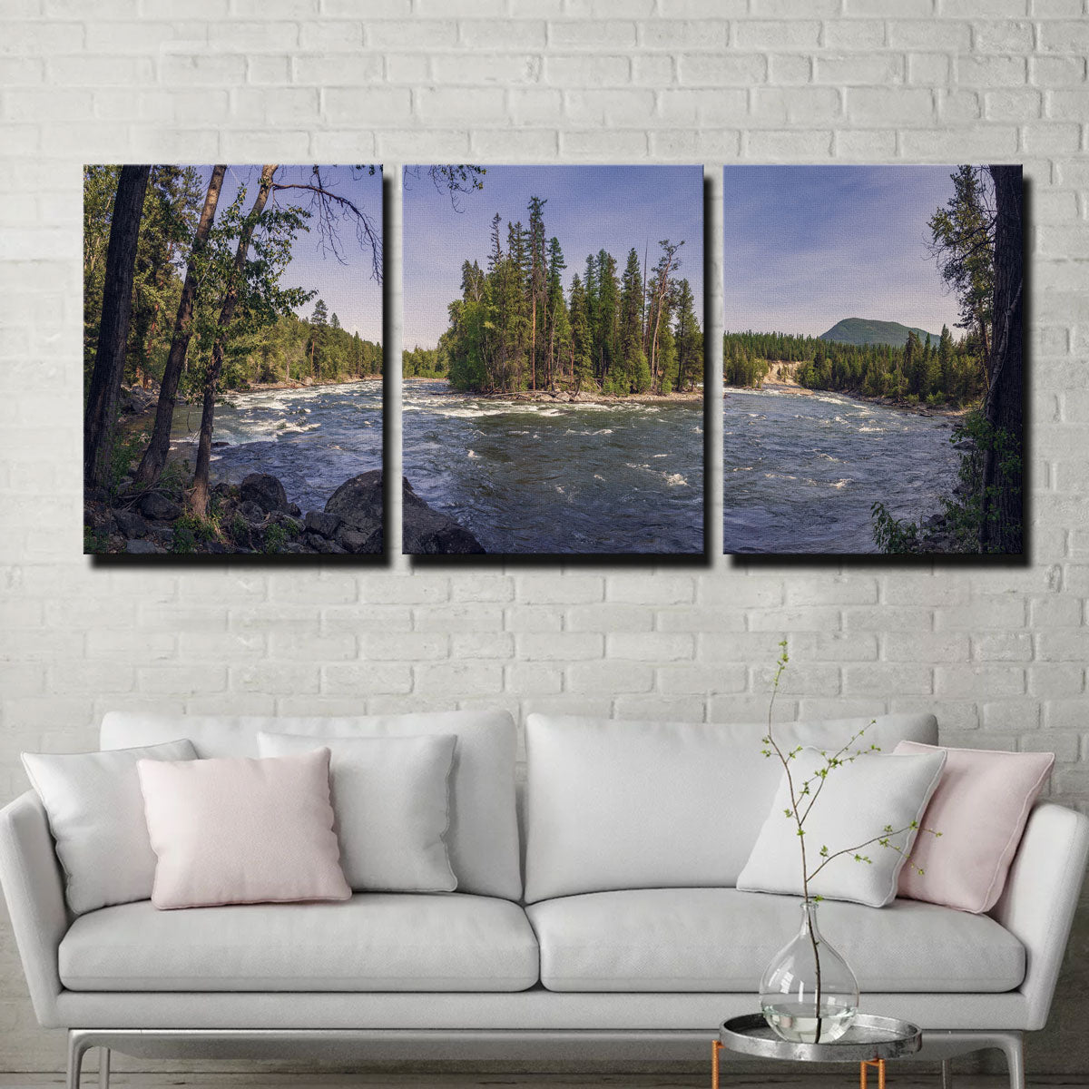 Stunning Kimberley Riverside Campground Wall Art by Mike Cotton