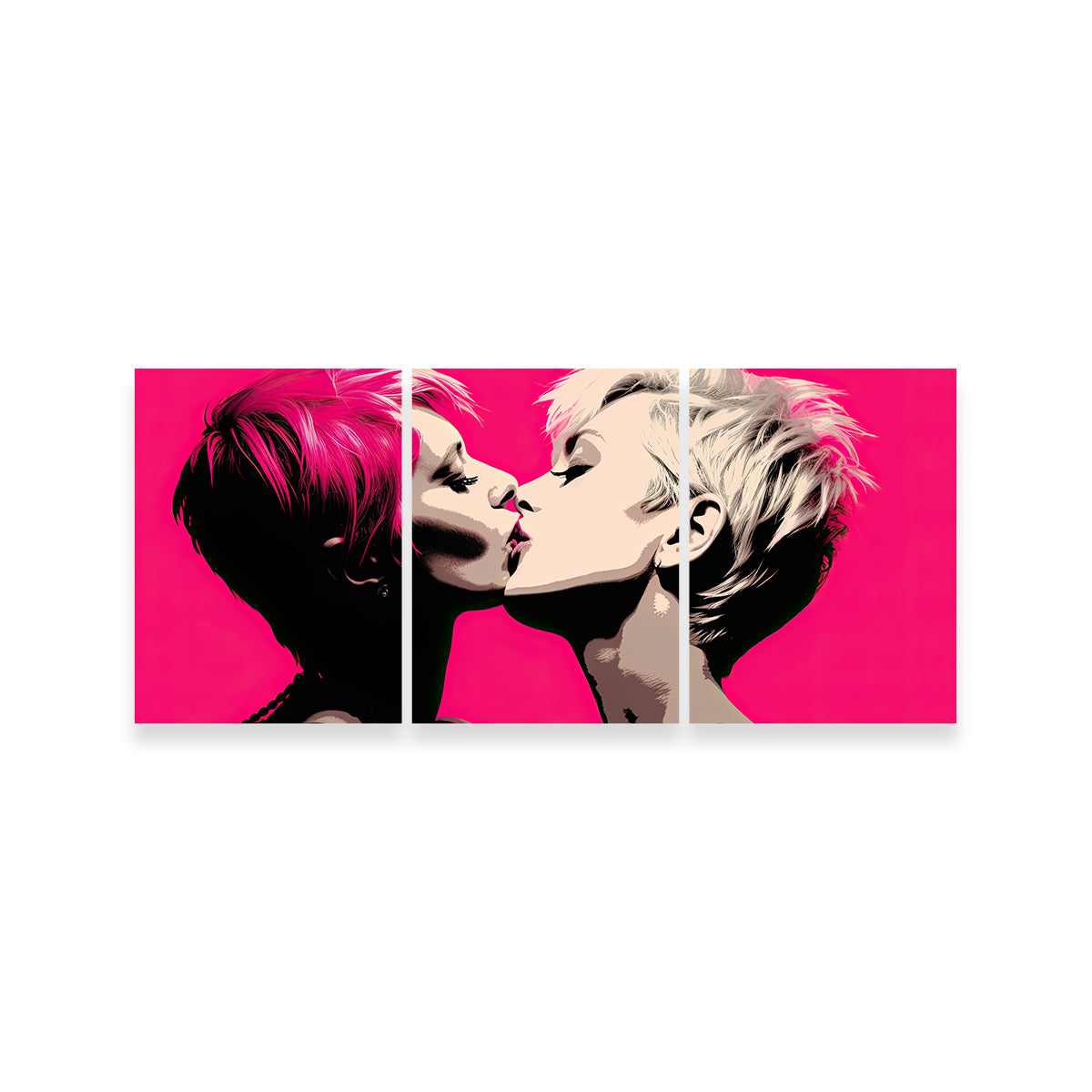 Gorgeous Lady Gaga & Pink Inspiring Wall Art by Ralph & Laura Design