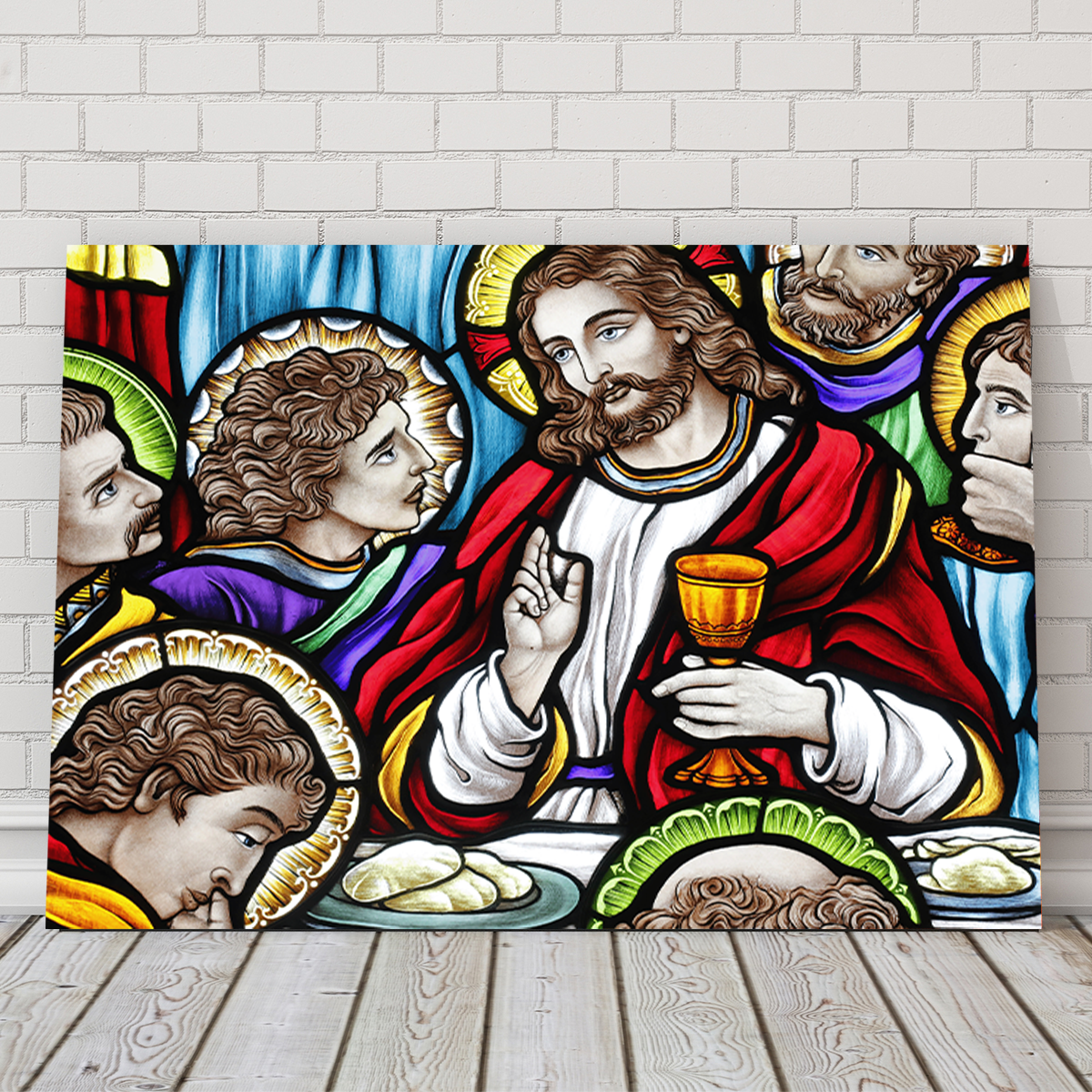 Exquisite Last Supper Canvas Print