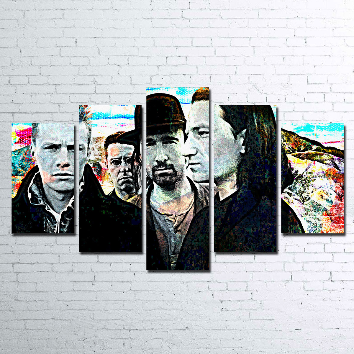 Stunning U2 Wall Art for Home Decor